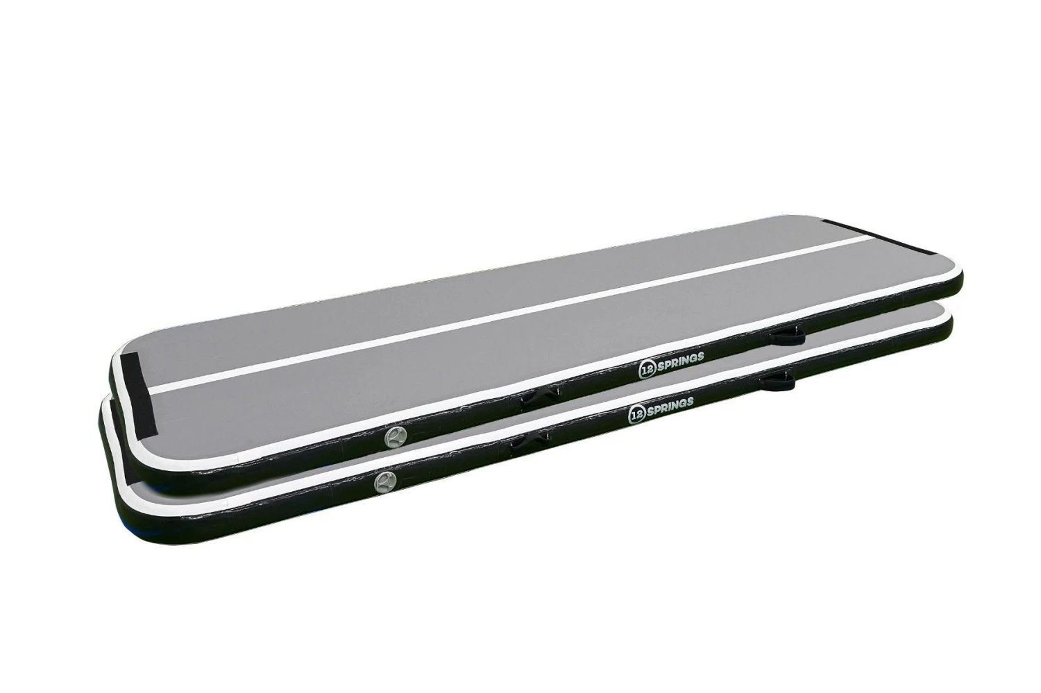 Duo-Airtrack 300x100x10 Zwart Set Van 2 3 Duo-Airtrack 300x100x10 Zwart Set Van 2