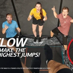 BERG Trampoline Flatground Elite 380 Grey SPORTS Airflow-Pro -Aanbiedingen Buiten Plezier Winkel 38.32.03.01 berg flatground trampoline 380 elite grey airflow pro