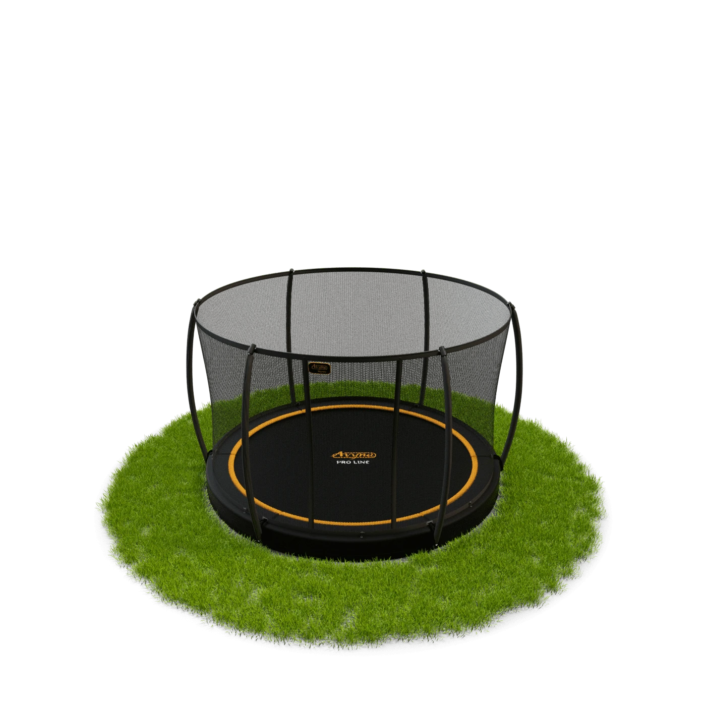 Avyna Pro-Line Trampoline Inground 245cm Black + Royal Class Net 3 Avyna Pro-Line Trampoline Inground 245cm Black + Royal Class Net