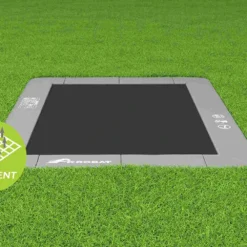 Akrobat Trampoline Flat-to-the-Ground 335×244 Primus Antraciet -Aanbiedingen Buiten Plezier Winkel Akrobat Primus Optioneel Veiligheidsnet 3 W