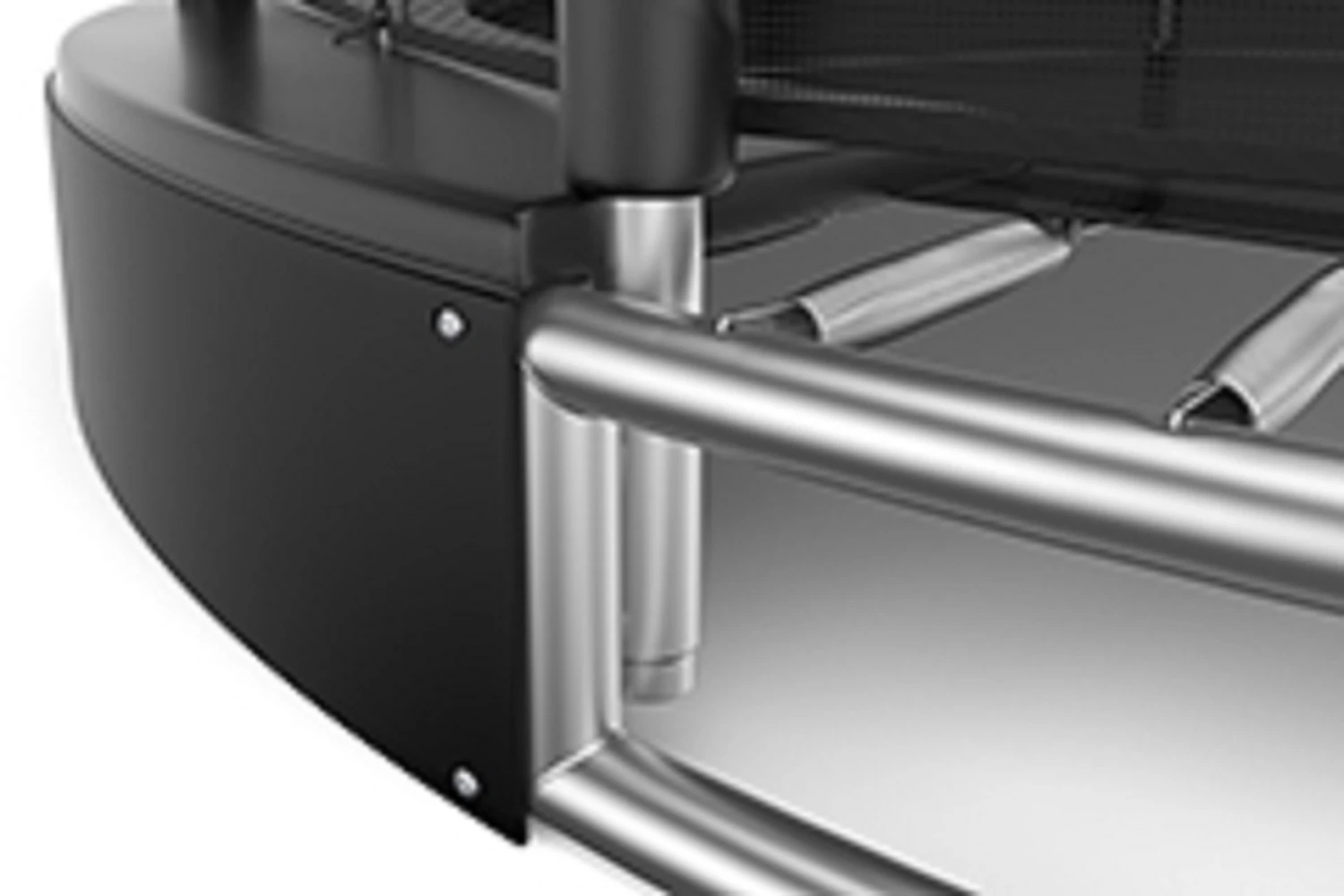 Akrobat Trampoline Flat-to-the-Ground 335×244 Primus Zwart 5 Akrobat Trampoline Flat-to-the-Ground 335×244 Primus Zwart - Afbeelding 3