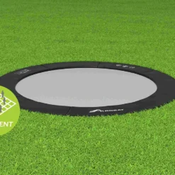 Akrobat Trampoline Flat-to-the-Ground 244 8ft Primus Premium Black -Aanbiedingen Buiten Plezier Winkel Akrobat Primus trampoline rond zwart 1 W 6