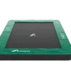 Akrobat Trampoline Flat-to-the-Ground 335×244 Orbit Groen Zonder Veiligheidsnet