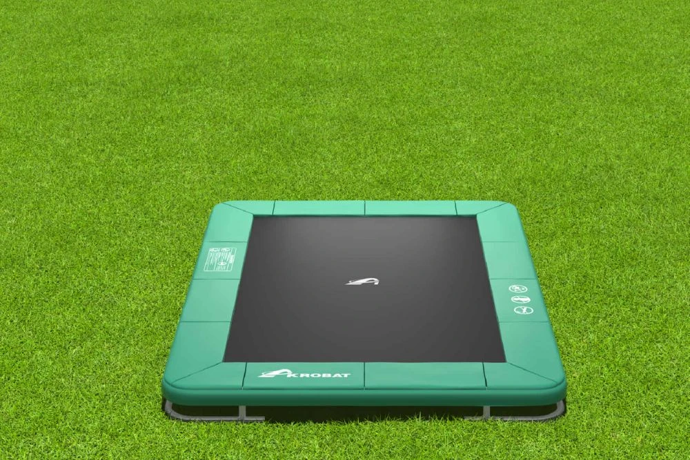 Akrobat Trampoline Inground 335×244 Orbit Groen Sports 4 Akrobat Trampoline Inground 335×244 Orbit Groen Sports - Afbeelding 2