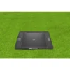 Akrobat Trampoline Flat-to-the-Ground 380×250 Primus Black-Black Zonder Veiligheidsnet -Aanbiedingen Buiten Plezier Winkel Akrobat trampoline flat to the ground 380 x 250 flatground rechthoek black zwarte springmat