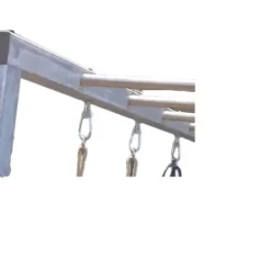 Apenbrug Metaal Gegalvaniseerd Basis Uitvoering -Aanbiedingen Buiten Plezier Winkel Apenbrug gegalvaniseerd metaal schommel klimtoestel speeltoestel 4