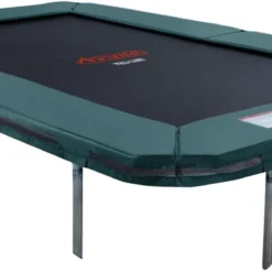 Avyna Pro-Line Trampoline Inground 238i 380x255cm Groen -Aanbiedingen Buiten Plezier Winkel Avyna inground trampoline rechthoek groen 213i 223i 234i238i 520i