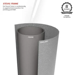 BERG Trampoline Inground Favorit 380 Grey + Safety Net Comfort -Aanbiedingen Buiten Plezier Winkel BERG Favorit InGroundnet Square 5 1