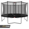 BERG Trampoline Regular Favorit 430 Black + Safety Net Comfort -Aanbiedingen Buiten Plezier Winkel Berg favorit 430 black safetynet speelactief.nl 1