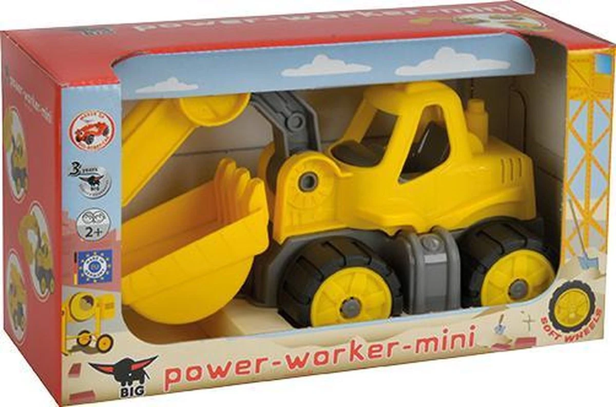 BIG Power-Worker Mini-Digger Graafmachine 5 BIG Power-Worker Mini-Digger Graafmachine - Afbeelding 3