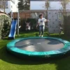 BERG Elfje Trampoline Inground 430 Groen SPORTS Super Bouncer -Aanbiedingen Buiten Plezier Winkel Elfje Trampoline inground 430 green