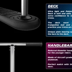 Indo 670 Trampolinestep Trick Scooter Black -Aanbiedingen Buiten Plezier Winkel Indo trampolinestep 670 2