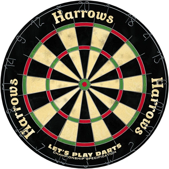 Harrows Dartbord Let’s Play Darts Bristle Board 5 Harrows Dartbord Let’s Play Darts Bristle Board - Afbeelding 3