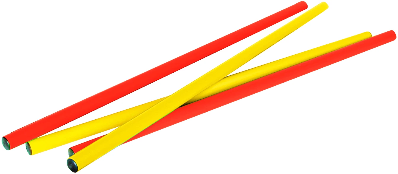 Multi Gymstokken 80 Cm. – 4 Stuks 3 Multi Gymstokken 80 Cm. – 4 Stuks