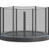Akrobat Trampoline Flat-to-the-Ground 430 14ft Orbit Antraciet Incl. Veiligheidsnet