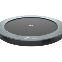 Akrobat Trampoline Flat-to-the-Ground 305 10ft Orbit Antraciet Zonder Veiligheidsnet