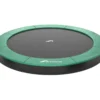 Akrobat Trampoline Flat-to-the-Ground 244 8ft Orbit Groen Zonder Veiligheidsnet 1 Akrobat Trampoline Flat-to-the-Ground 244 8ft Orbit Groen Zonder Veiligheidsnet -Aanbiedingen Buiten Plezier Winkel Orbit Flat round NoNet dark green 3