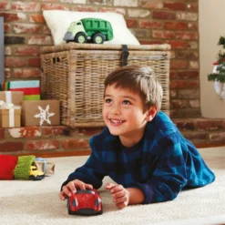 Green Toys Green-Toys Racewagen Rood -Aanbiedingen Buiten Plezier Winkel Race auto rood green toys 1