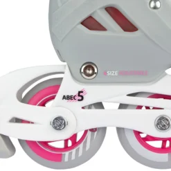 Verstelbare Inline Skates / Schaatsen Nijdam N14AC02 Combo Bold Berry 33-36 -Aanbiedingen Buiten Plezier Winkel Skeeler schaatsen combinatie nijdam N14AC02 4 scaled 2