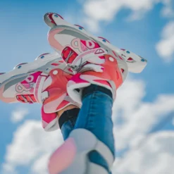 Verstelbare Inline Skates / Schaatsen Nijdam N14AC02 Combo Bold Berry 33-36 -Aanbiedingen Buiten Plezier Winkel Skeeler schaatsen combinatie nijdam N14AC02 8 1