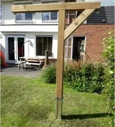 Schommelpaal Douglas T-Schommel Geïmpregneerd