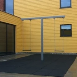 Paalschommel Dubbel T Schommel Professioneel 4-haaks -Aanbiedingen Buiten Plezier Winkel T schommel professionele schommel openbaar gebruik schommel gegalvaniseerd