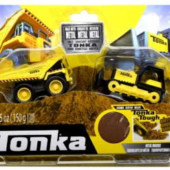 Tonka Combo-Pack Dump Truck + Bulldozer -Aanbiedingen Buiten Plezier Winkel Tonka duo pack bullzozerdump truck 0885561060218 speelactief.nl 1 1