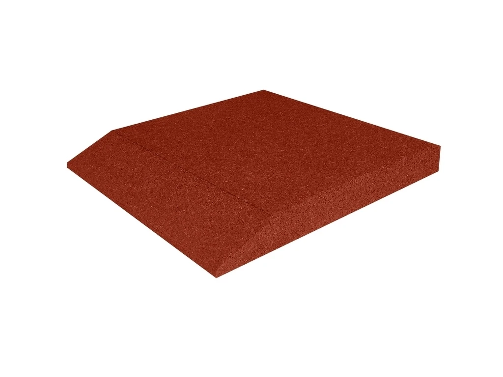 Safe & Soft Afgeschuinde- En Hoek- Rubber Speelplaatstegel 3 Safe & Soft Afgeschuinde- En Hoek- Rubber Speelplaatstegel