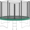 Akrobat Trampoline Above-Ground 305 Orbit Groen Incl. Veiligheidsnet -Aanbiedingen Buiten Plezier Winkel akrobat orbit above rond groen trampoline 1