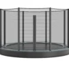 Akrobat Trampoline Flat-to-the-Ground 305 10ft Orbit Antraciet Incl. Veiligheidsnet