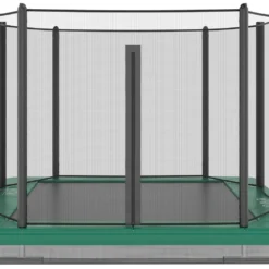 Akrobat Trampoline Inground 335×244 Orbit Groen Incl. Veiligheidsnet