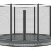 Akrobat Trampoline Inground 430 14ft Orbit Antraciet Incl. Veiligheidsnet -Aanbiedingen Buiten Plezier Winkel akrobat orbit inground met net rond antraciet 1