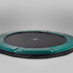 Akrobat Trampoline Inground Primus 430 14ft Groen Sports -Aanbiedingen Buiten Plezier Winkel akrobat primus inground rond groen 2