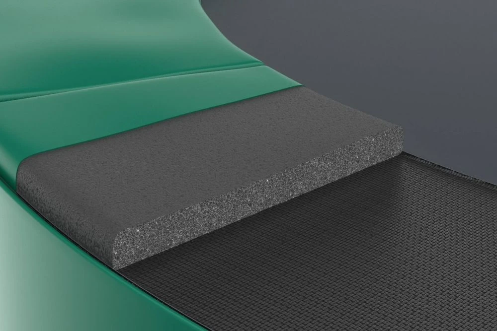 Akrobat Trampoline Flat-to-the-Ground 335×244 Orbit Antraciet Sports 7 Akrobat Trampoline Flat-to-the-Ground 335×244 Orbit Antraciet Sports - Afbeelding 5