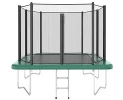 Akrobat Trampoline Above Ground 305×183 Orbit Groen Incl. Veiligheidsnet