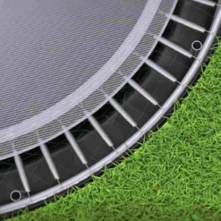Akrobat Trampoline Flat-to-the-Ground 335×244 Primus Antraciet -Aanbiedingen Buiten Plezier Winkel akrovent springmat 1 7
