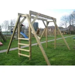 Apenbrugschommel Robuust 6 Haken -Aanbiedingen Buiten Plezier Winkel apenbrug schommel robuust 1 1