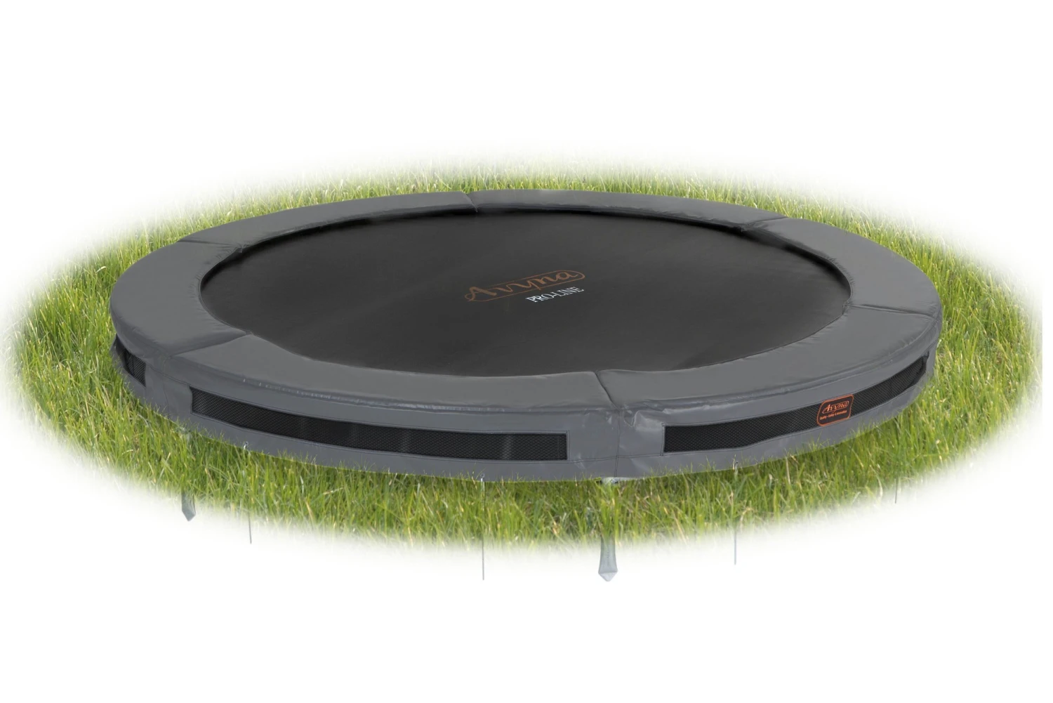 Avyna Pro-Line Trampoline Inground 430cm 14ft Grijs 4 Avyna Pro-Line Trampoline Inground 430cm 14ft Grijs - Afbeelding 2