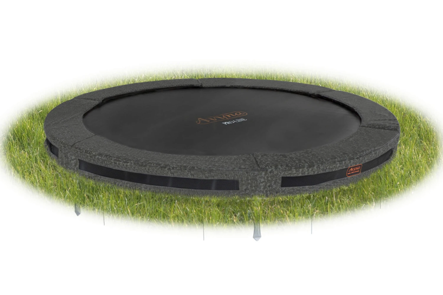Avyna ProLine Trampoline Inground 245cm 8ft Camouflage 4 Avyna ProLine Trampoline Inground 245cm 8ft Camouflage - Afbeelding 2