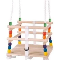 BigJigs Babyschommel Peuterschommel Kralenschommel