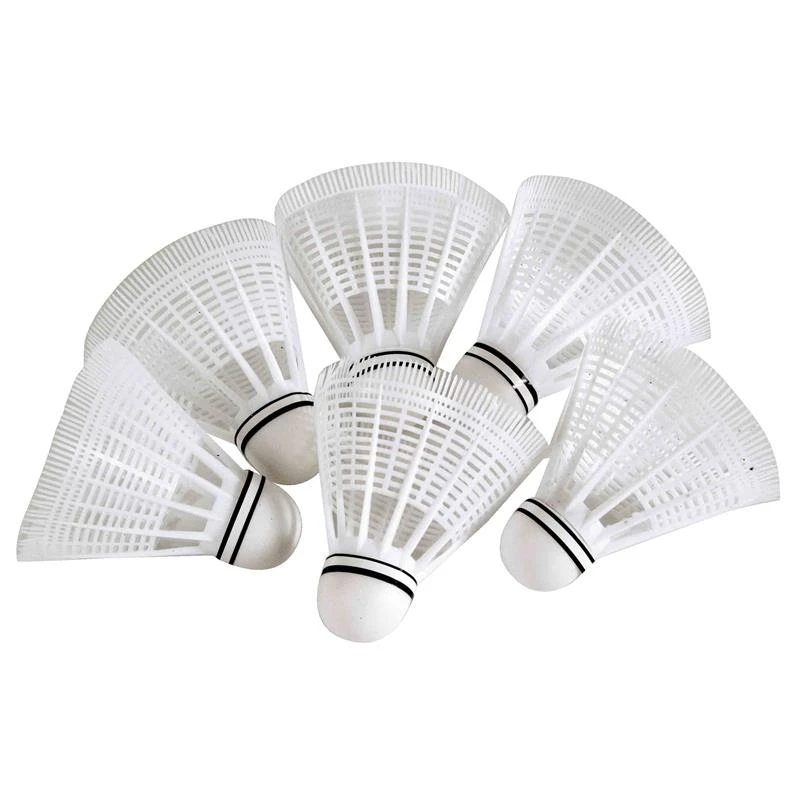 Badminton Shuttles Kunststof – Set 6 Stuks 4 Badminton Shuttles Kunststof – Set 6 Stuks - Afbeelding 2
