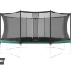 BERG Trampoline Regular Grand Favorit 520 Green + SafetyNet Comfort -Aanbiedingen Buiten Plezier Winkel berg grand favorit 520 green safety net comfort