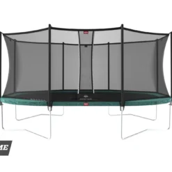 BERG Trampoline Regular Grand Favorit 520 Green + SafetyNet Comfort