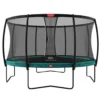 BERG Trampoline Regular Champion 430 Green + SafetyNet Deluxe