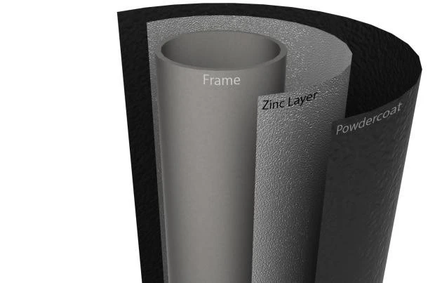 BERG Trampoline Regular Elite 430 Grey + Safety Net DLX XL 8 BERG Trampoline Regular Elite 430 Grey + Safety Net DLX XL - Afbeelding 6