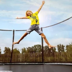 BERG Trampoline Inground Grand Elite 520 Grey + Safety Net DLX XL -Aanbiedingen Buiten Plezier Winkel berg elite inground 430 levels safetyn net dlx xl 1 1