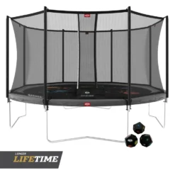 BERG Trampoline Regular Favorit 430 Grey Levels + Safety Net Comfort