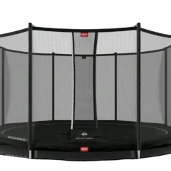 BERG Trampoline Inground Favorit 380 Black + Safety Net Comfort