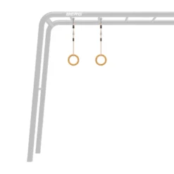 BERG Playbase Accessoire Houten Turnringen