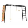 BERG PlayBase Large Met Duikelrek En Ladder (schotelschommel, Houten Ringen En Klimwand) -Aanbiedingen Buiten Plezier Winkel berg playbase large tt speeltoestel met rekstok ladder schotelschommel turnringen en klimmuur